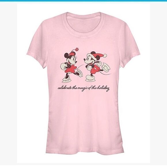 Tops - Mickey Mouse Vintage Holiday Skater Tee